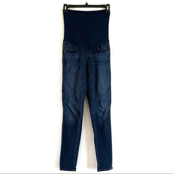 AG Denim Maternity Secret Belly Ankle Legging Jean - Picture 3 of 13